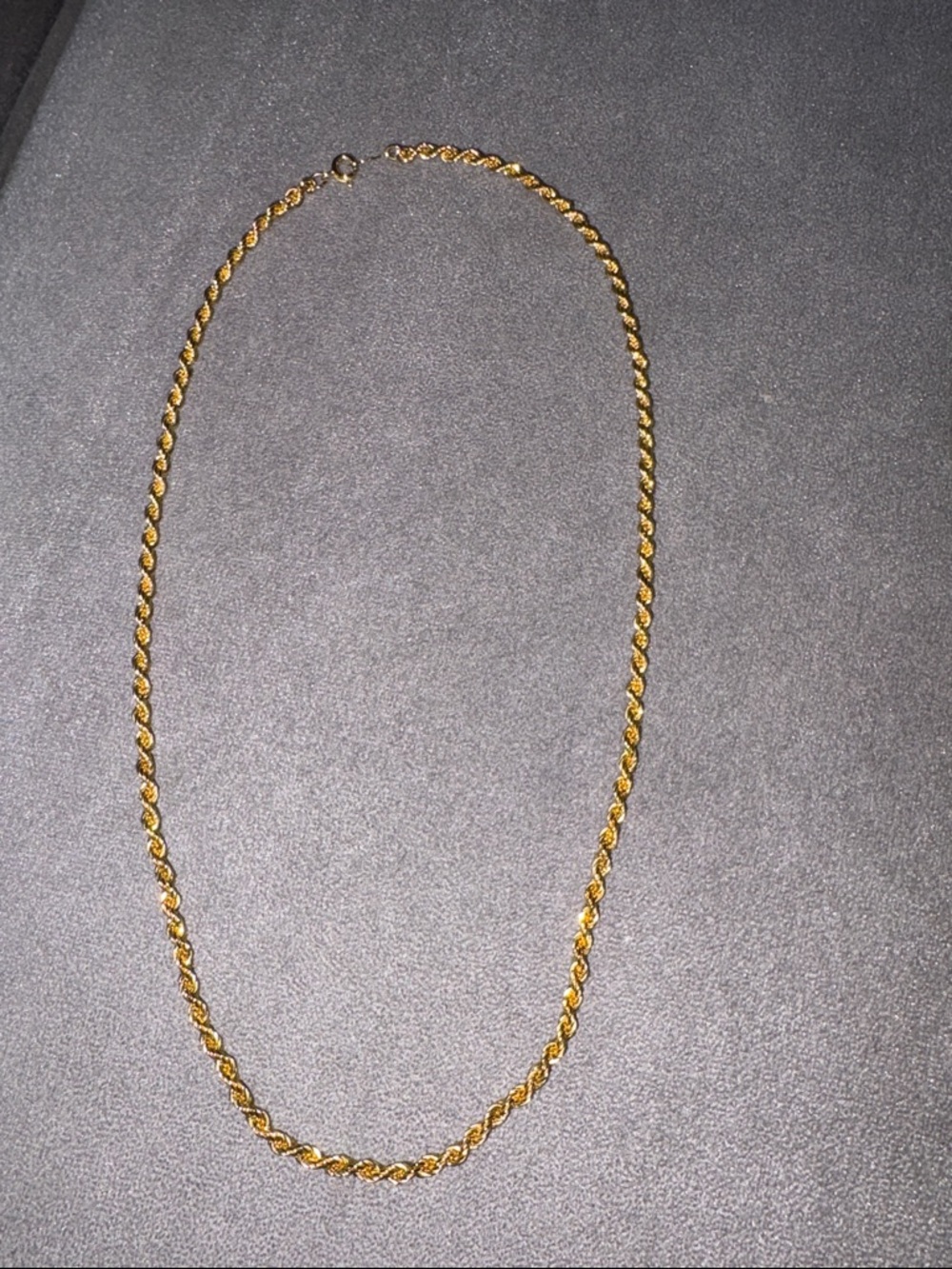 14k GF 18” Gold Rope Necklace 10g